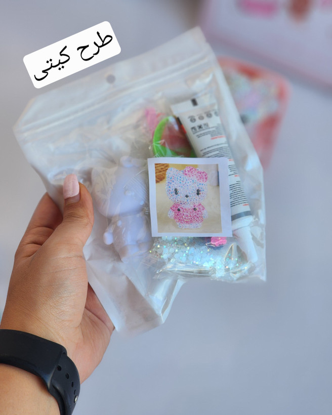 مجسمه الماسی سه بعدی(چسب ندارد تهیه توسط مشتری(